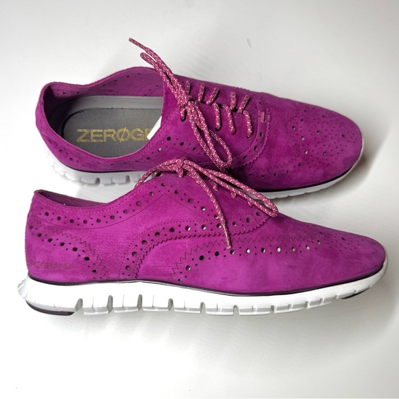 Cole Haan Women’s Zerogrand Wild Aster Pink Lace Up Comfort Shoes Size- 7.5 B - Picture 8 of 11